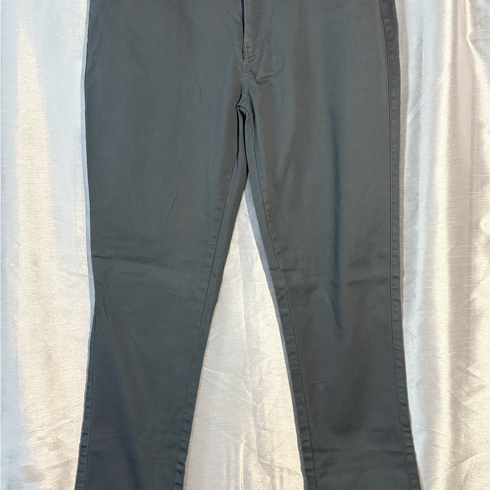Galaxy By Harvic Charcoal Chino Men’s Pants 36x32